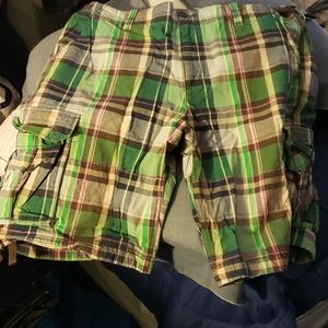Plaid shorts